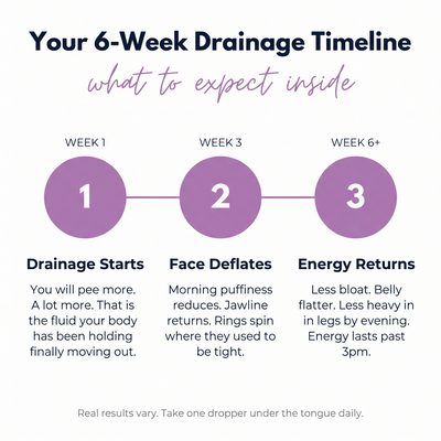 Avonwell Lymphatic — 6-Week Drainage Timeline