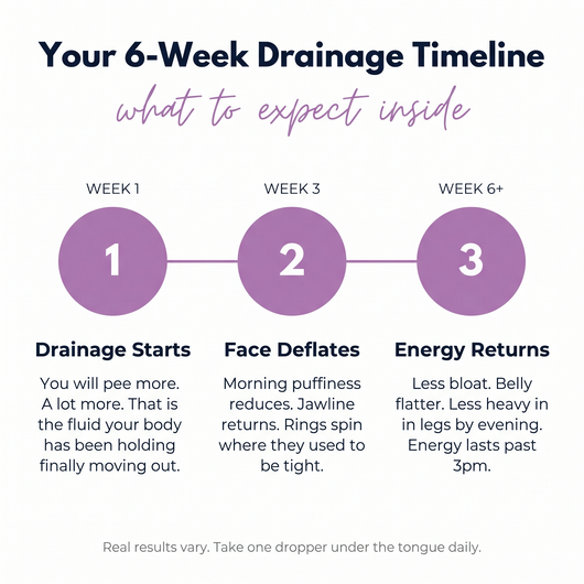 Avonwell Lymphatic — 6-Week Drainage Timeline